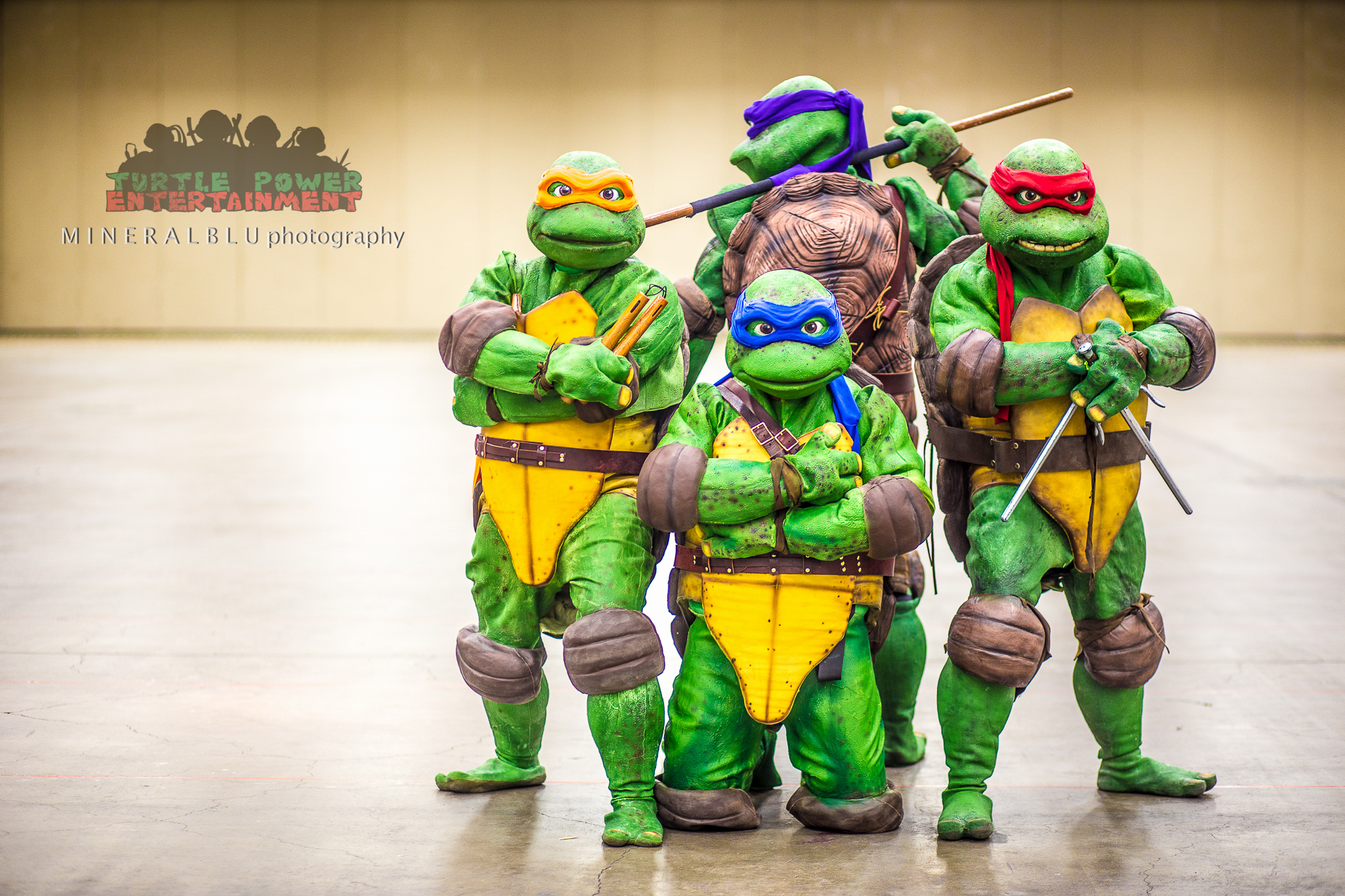 Mineralblu Photography with Turtle Power Entertainment at Dallas Comic-Con.