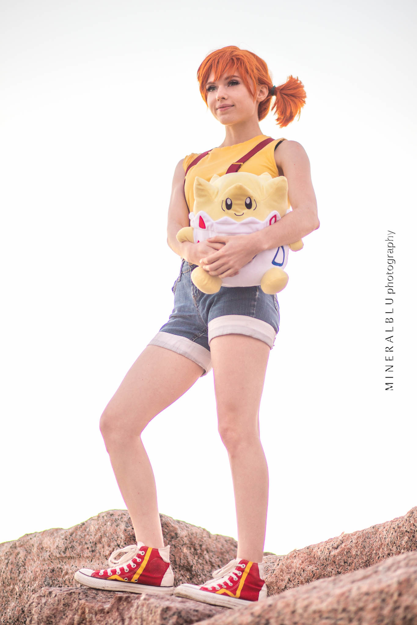 Amouranth & Mineralblu Photography at Oni-Con as Misty of Pokemon ...